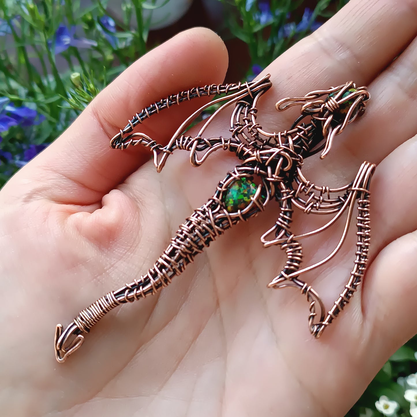 For Diane. Opal dragon