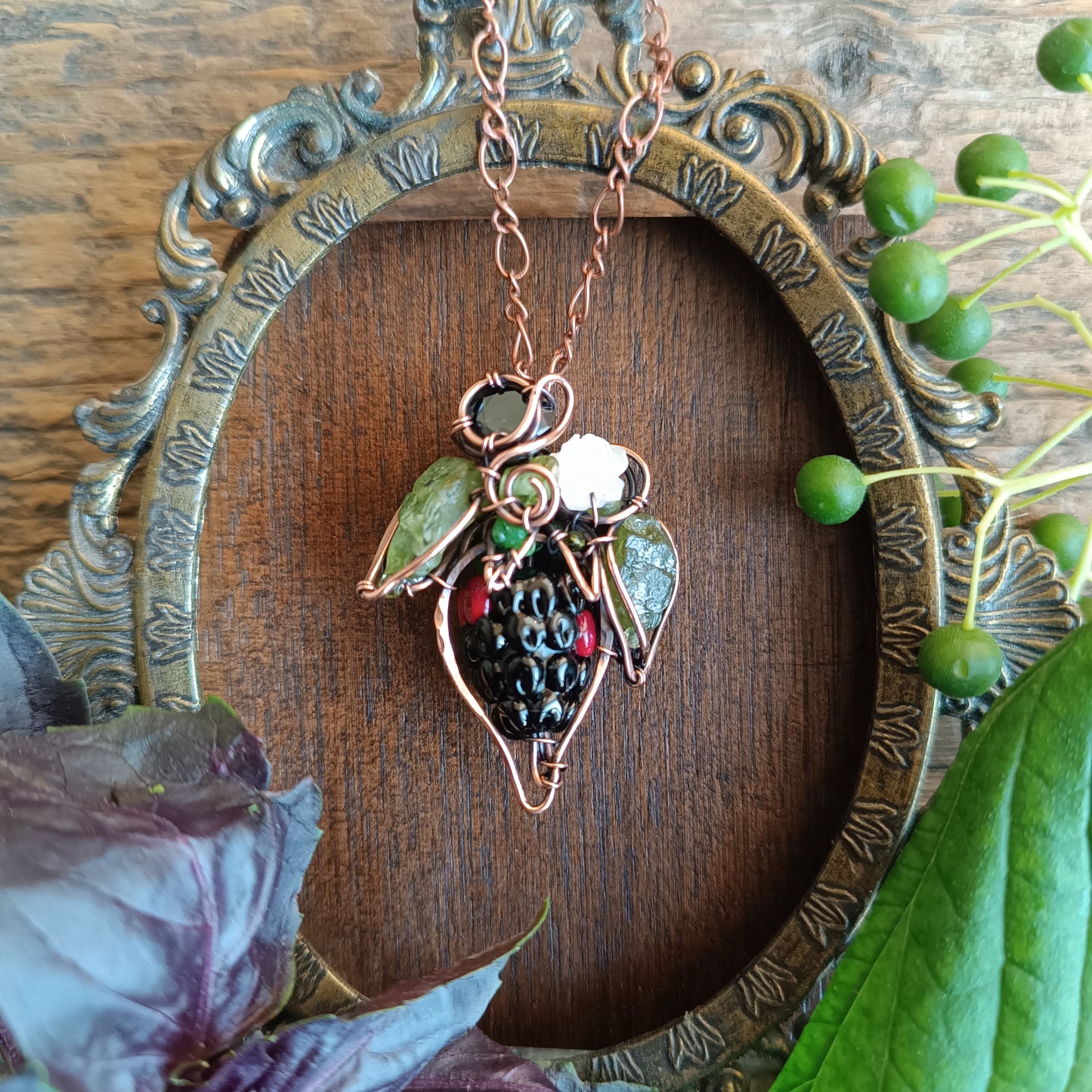 Custom Blackberry pendant