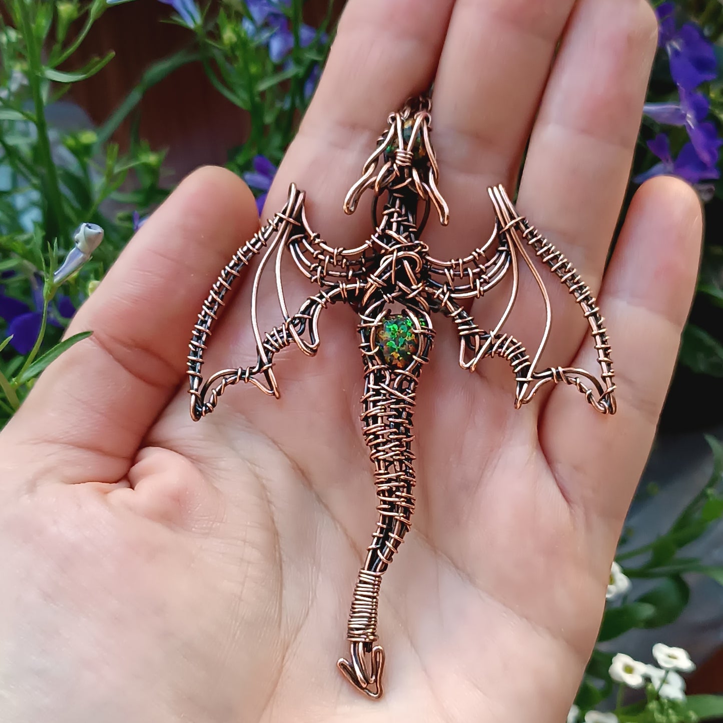 For Diane. Opal dragon