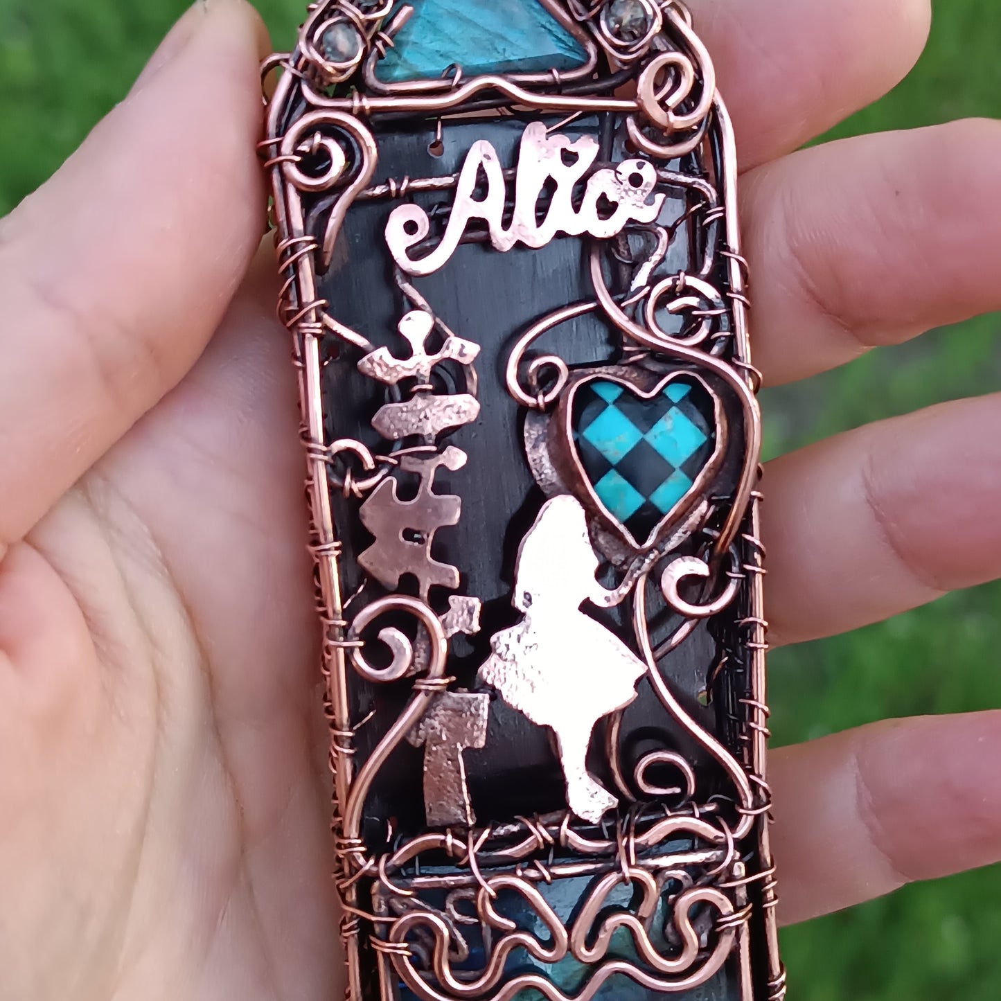 Alice necklace.