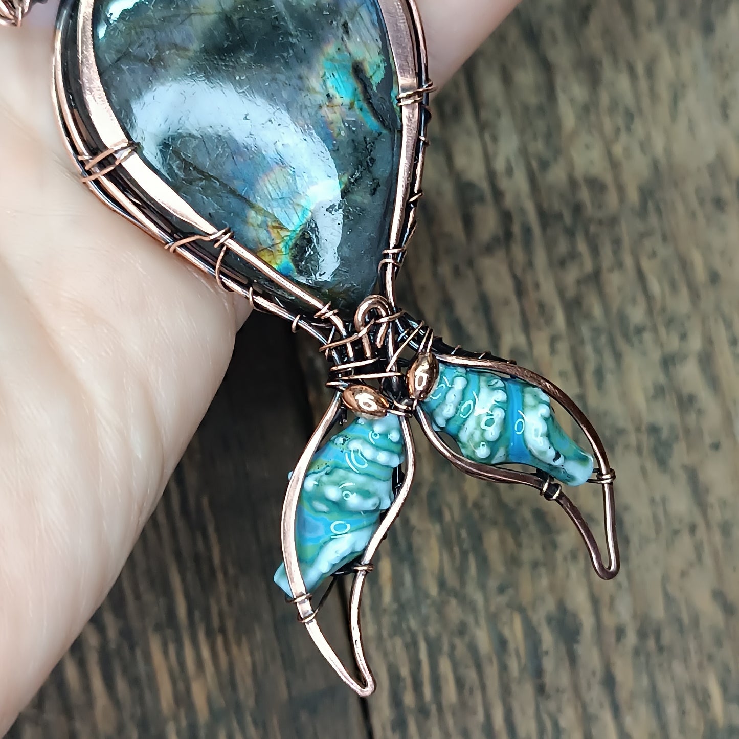 Blue Ocean Empress necklace
