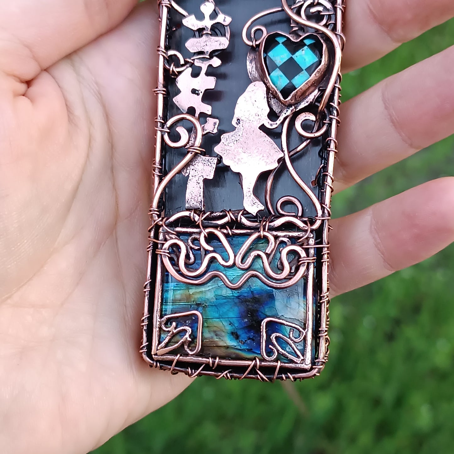 Alice necklace.
