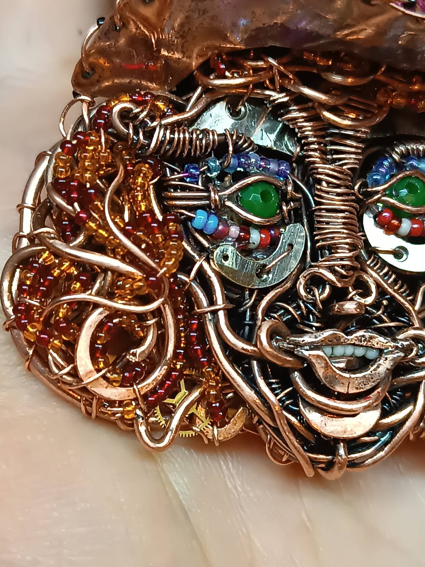 Hatter necklace.