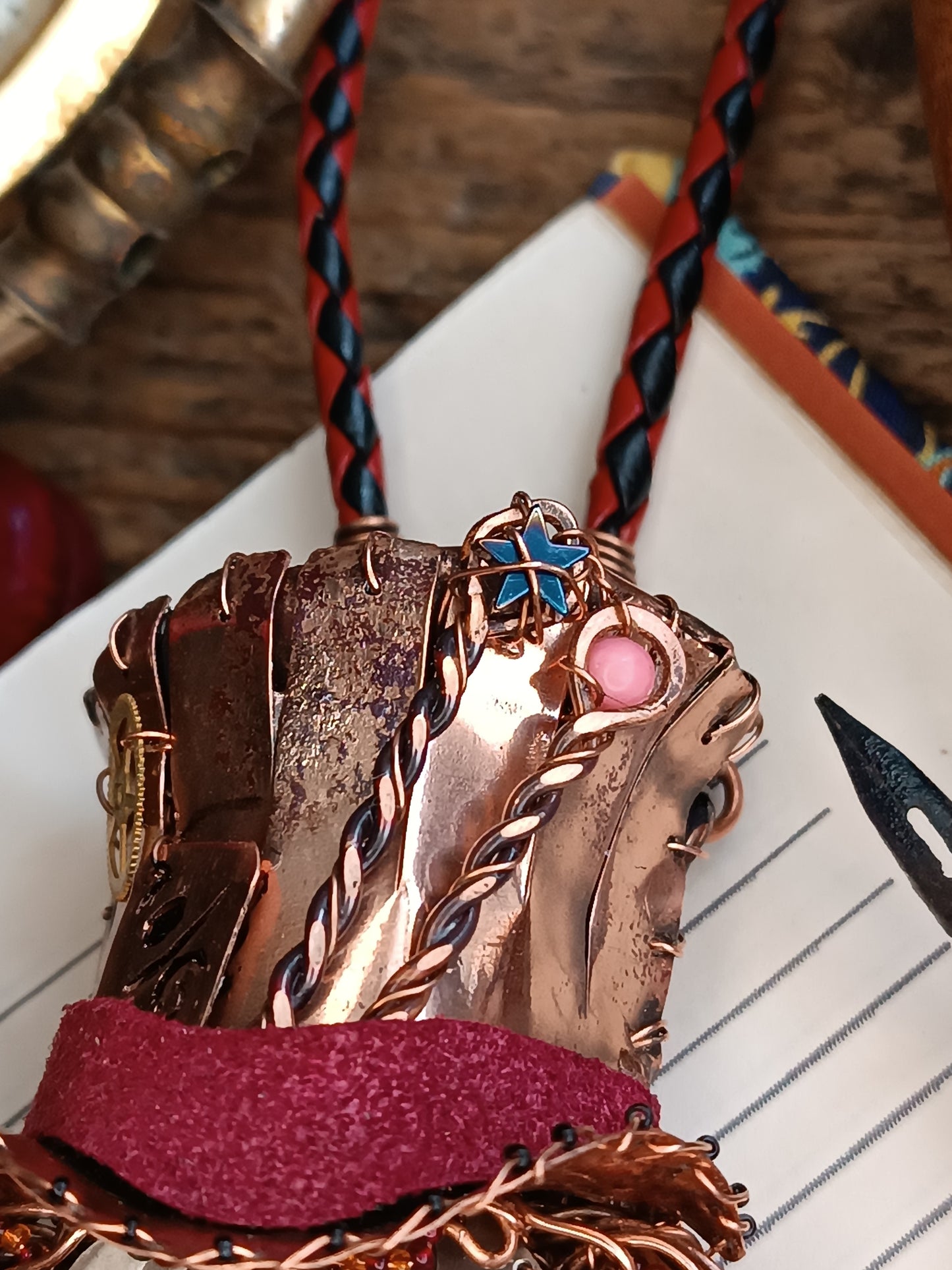 Hatter necklace.