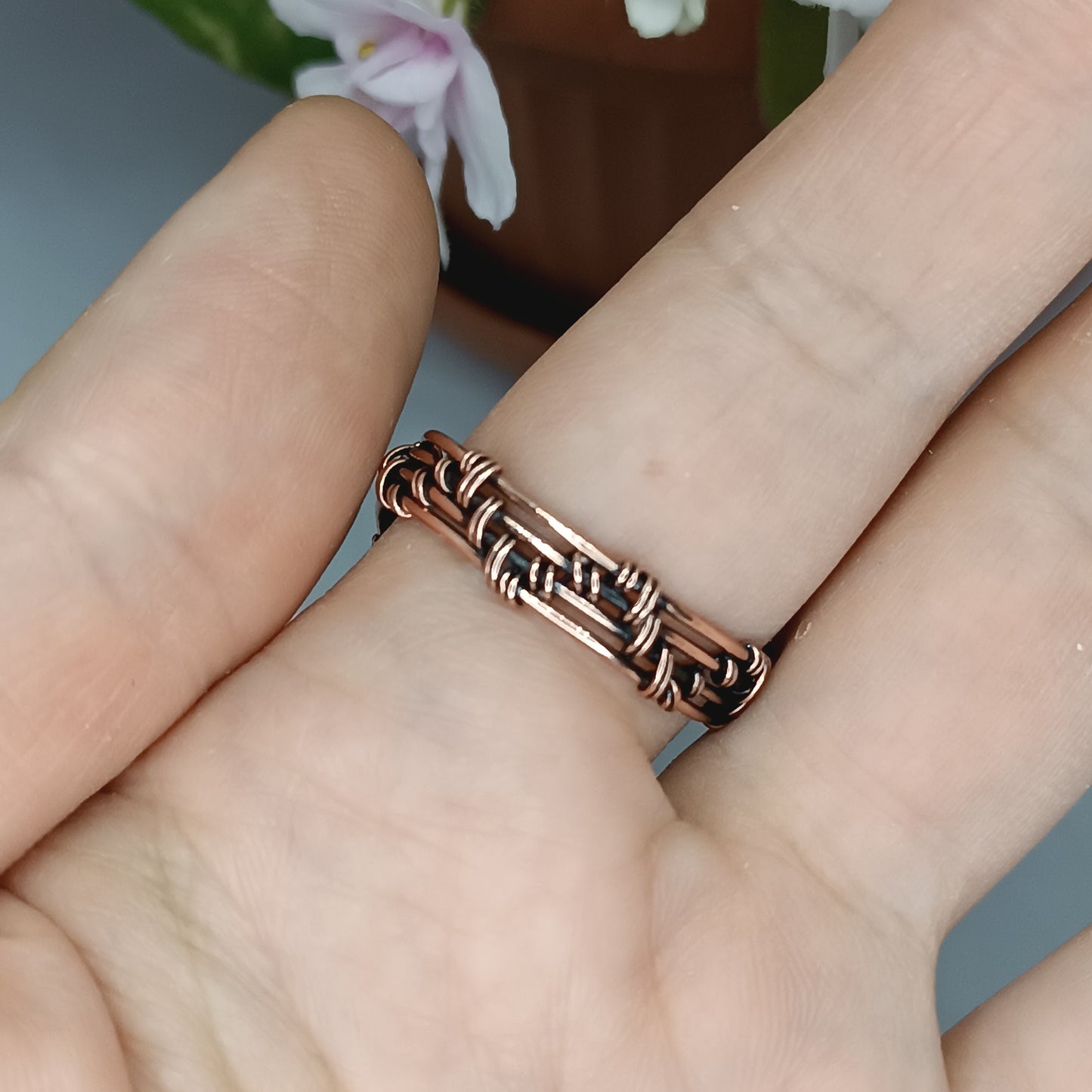 Butterfly. Adjustable ring.