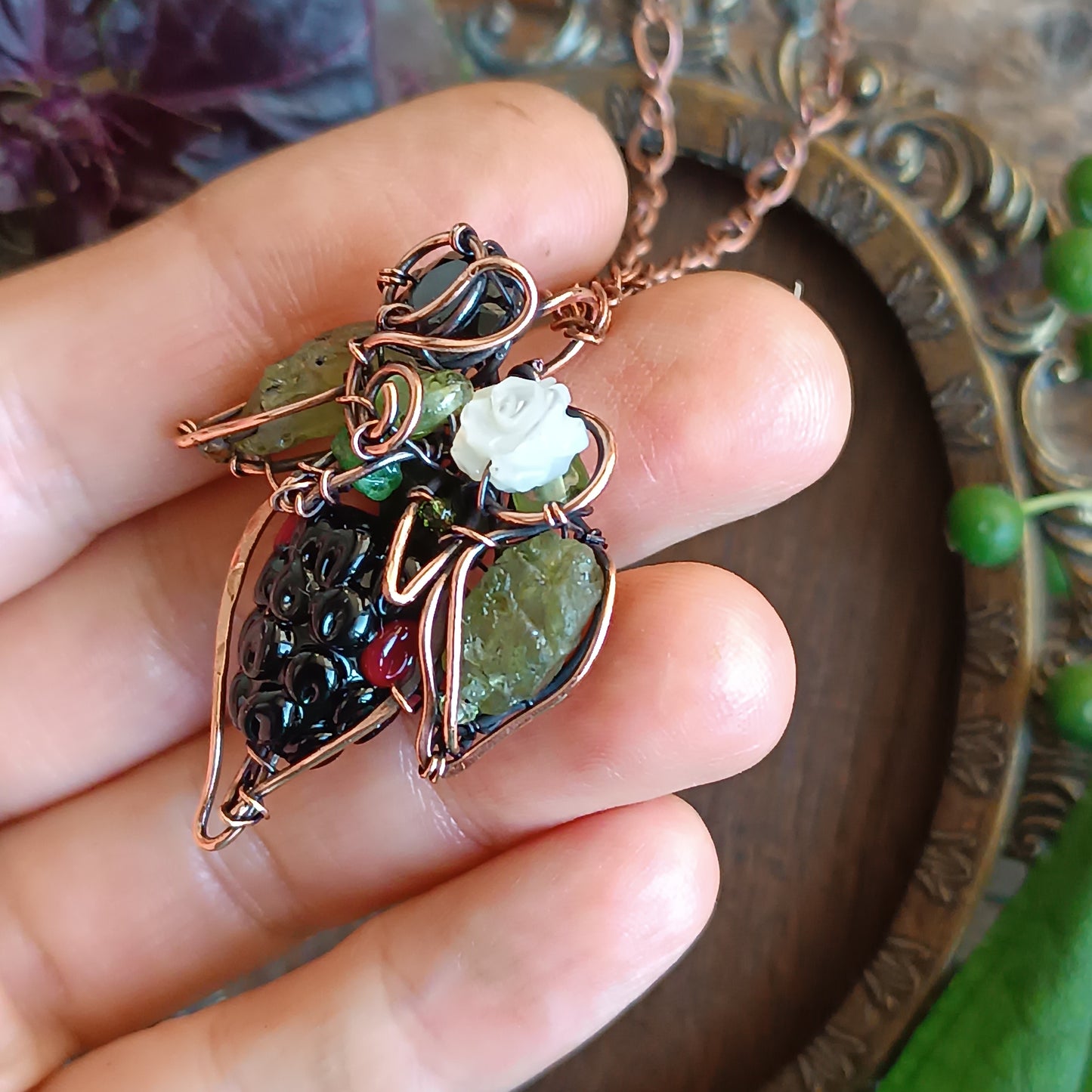 Custom Blackberry pendant