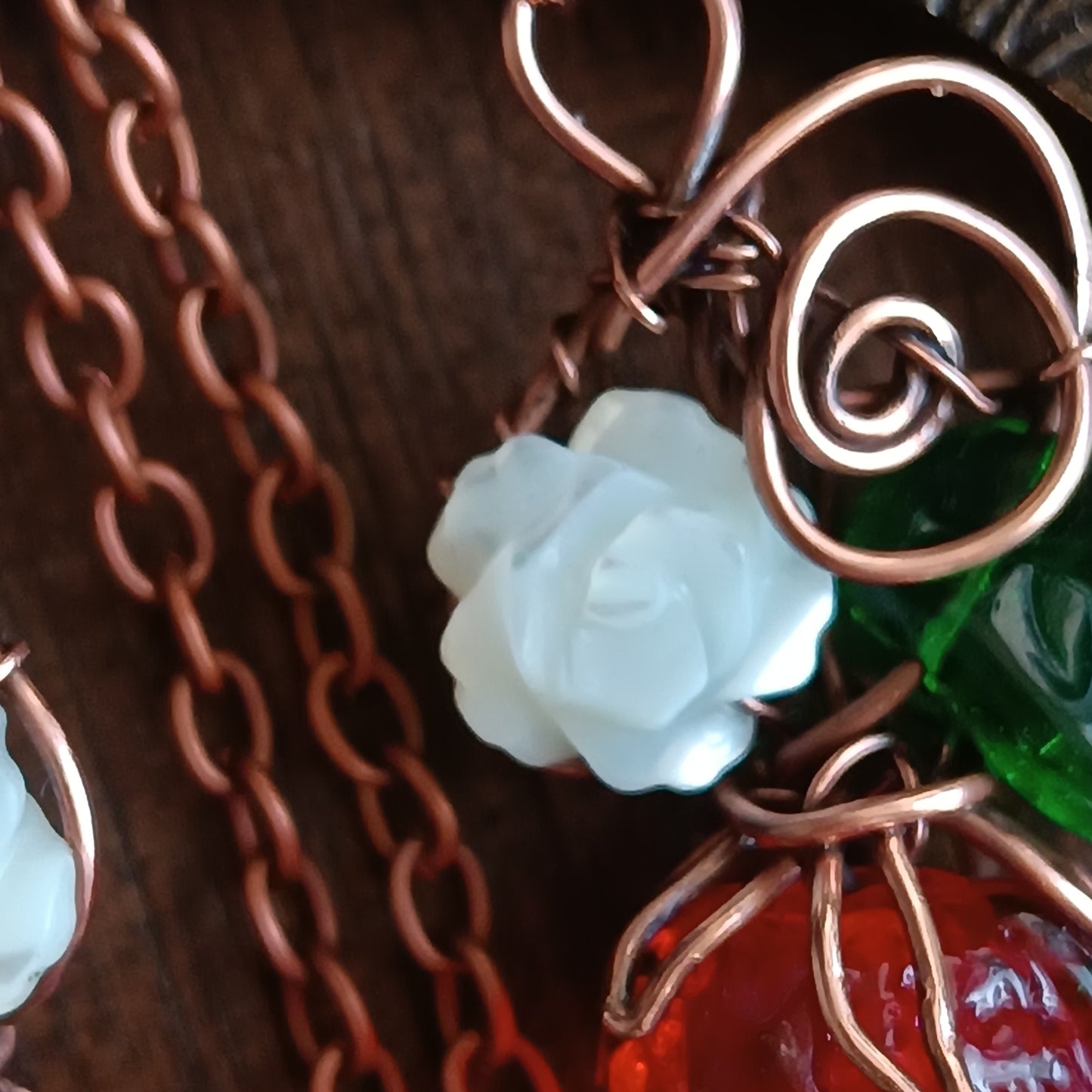 Strawberry SET (earrings+necklace)