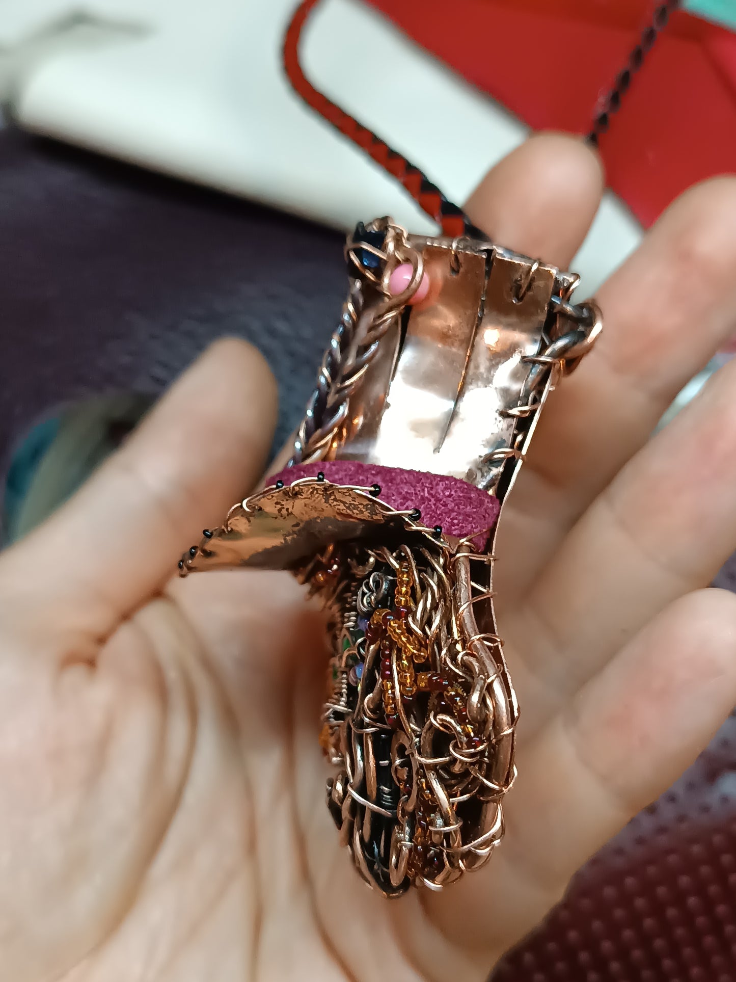 Hatter necklace.