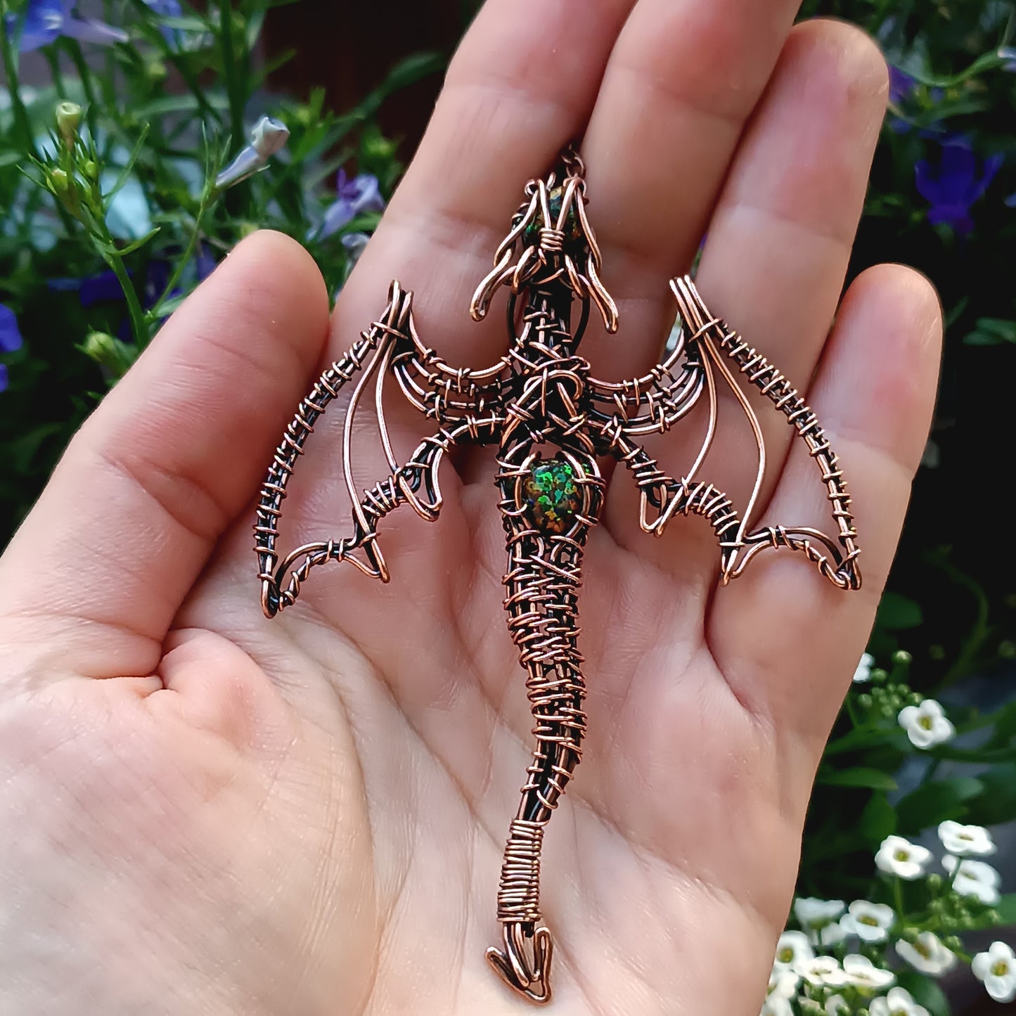 For Diane. Opal dragon