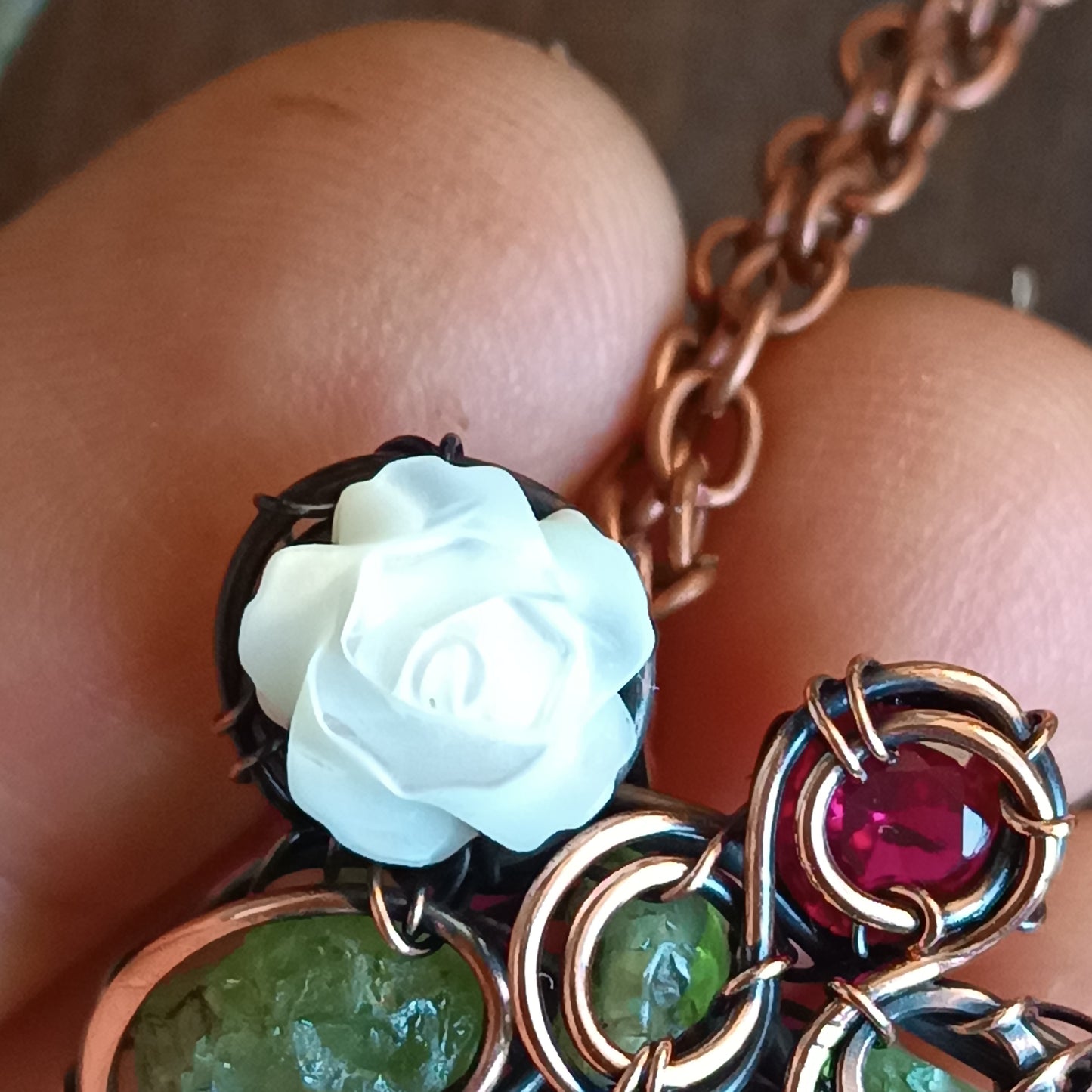 Blackberry necklace