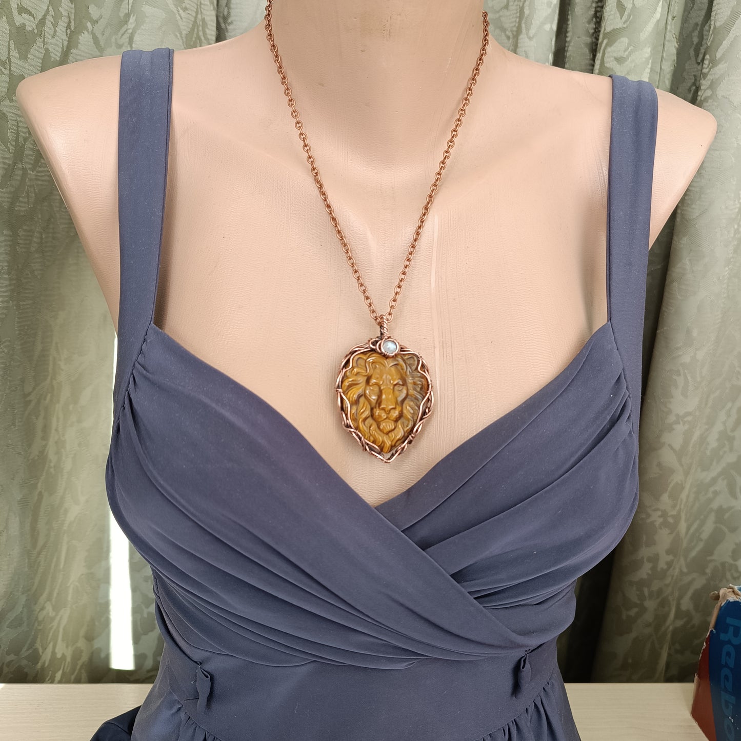 Lion head necklace