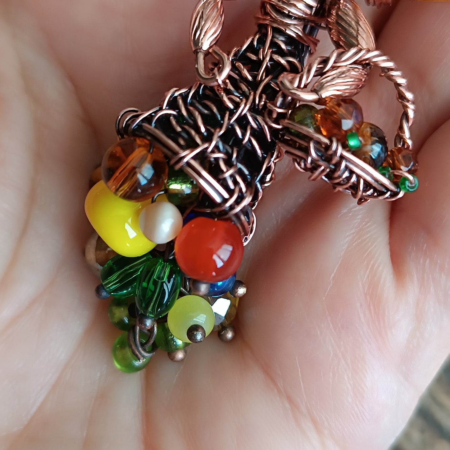 Harvest fairy pendant