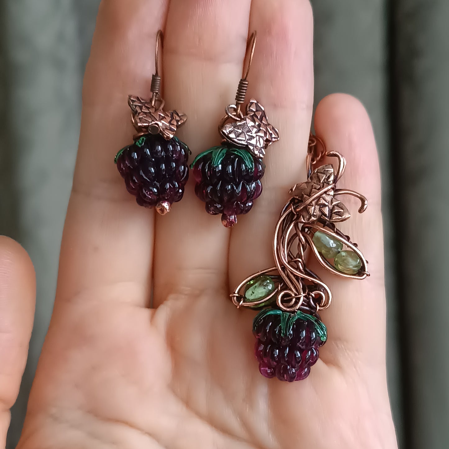 Magenta raspberry SET.