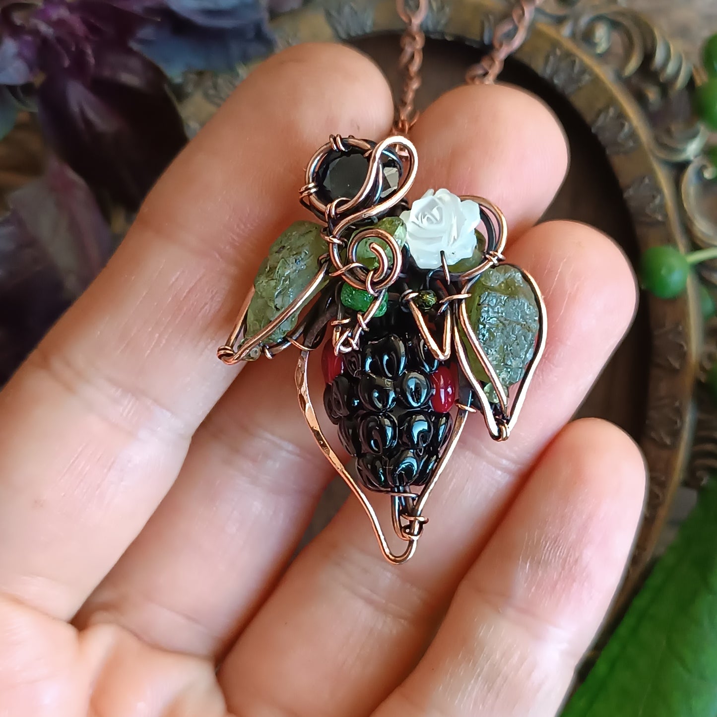 Custom Blackberry pendant