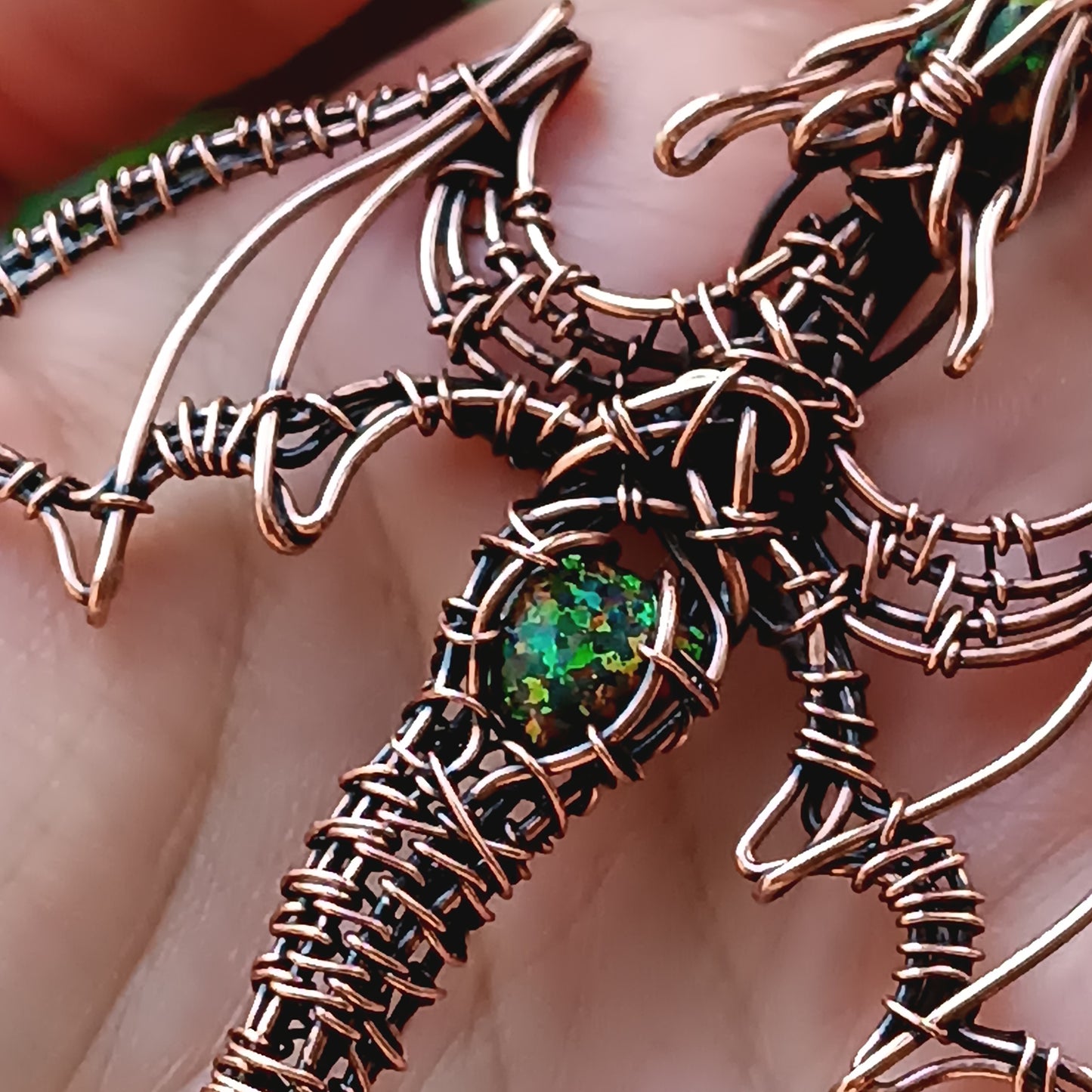 For Diane. Opal dragon