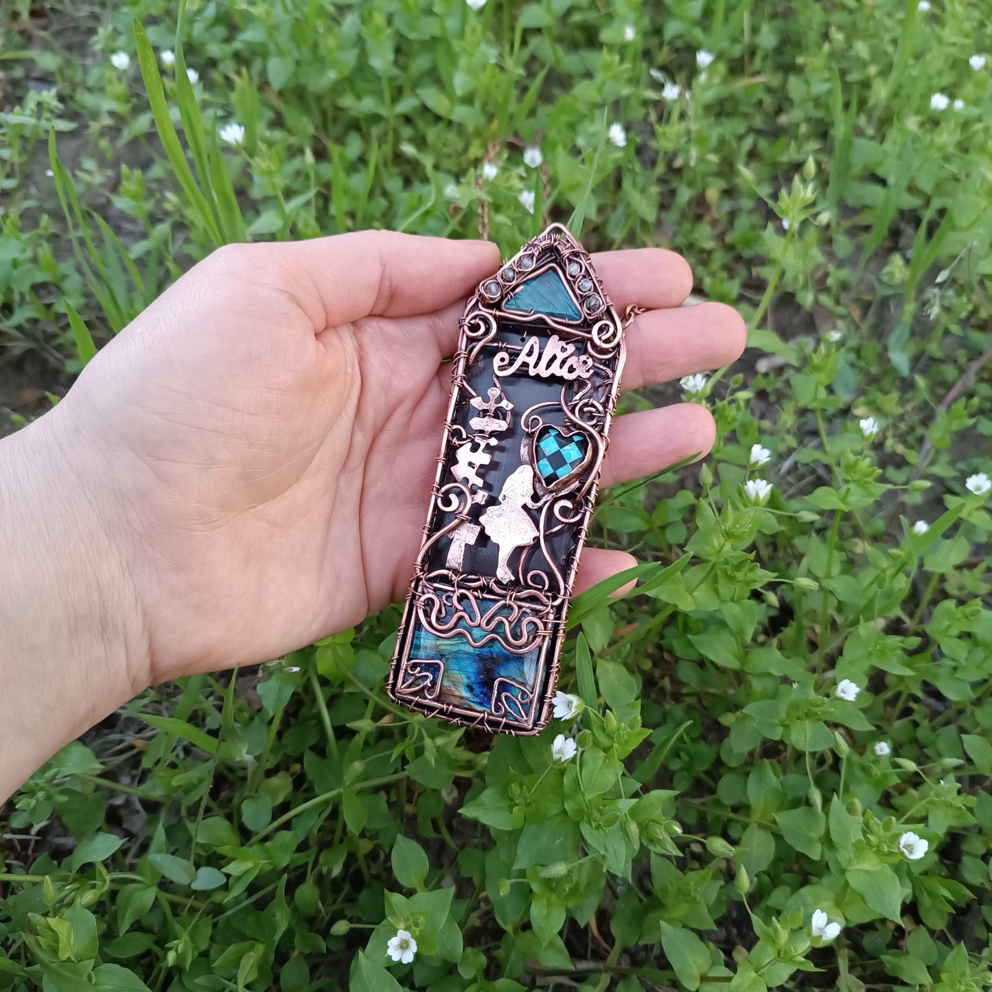Alice necklace.