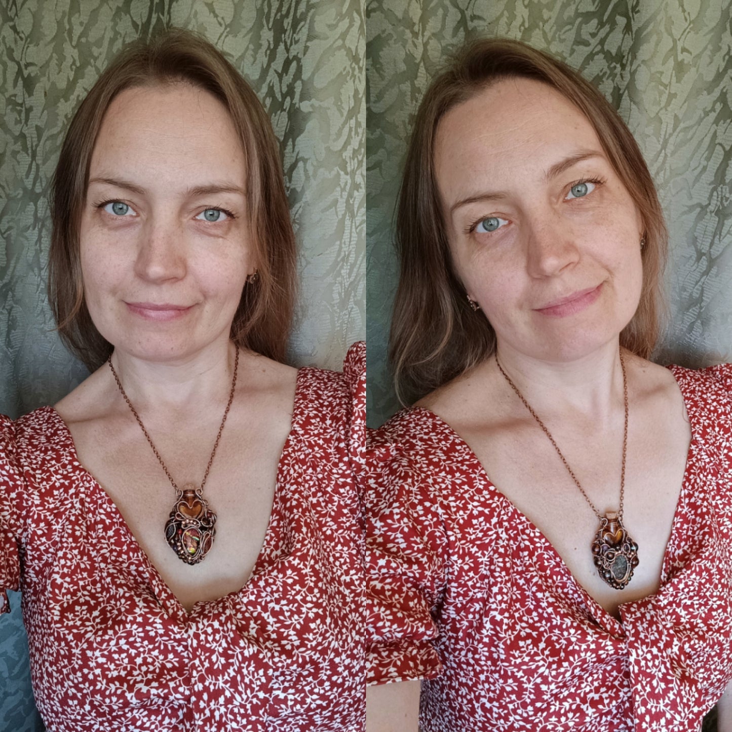 Candied fruit vial pendant