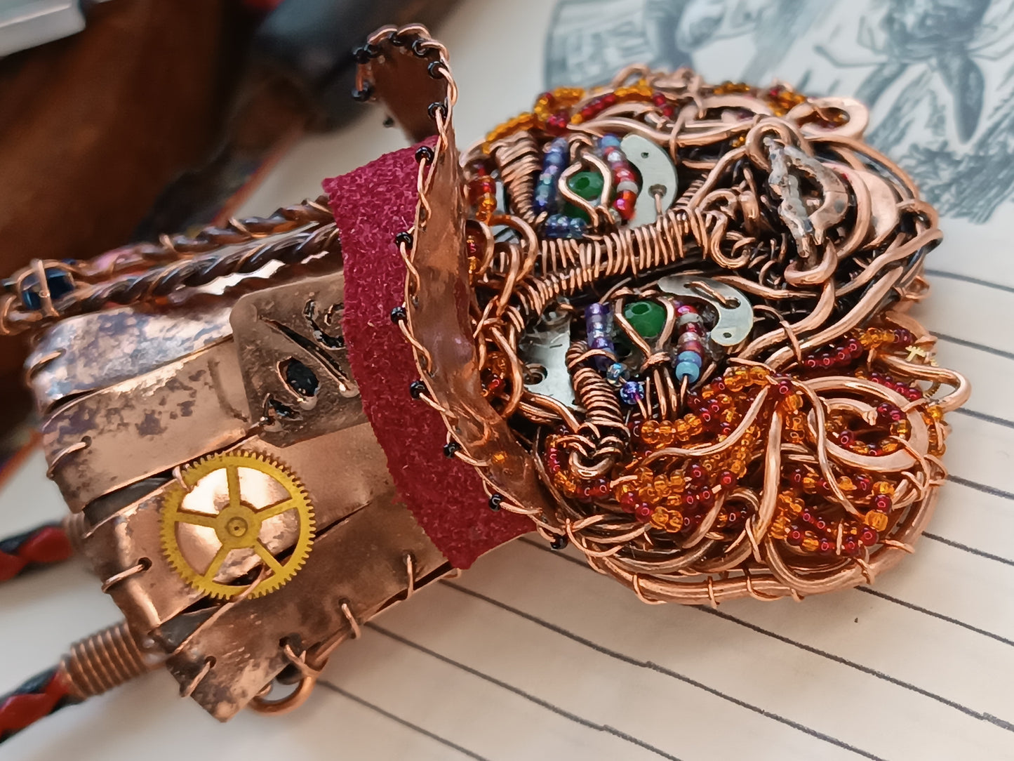 Hatter necklace.