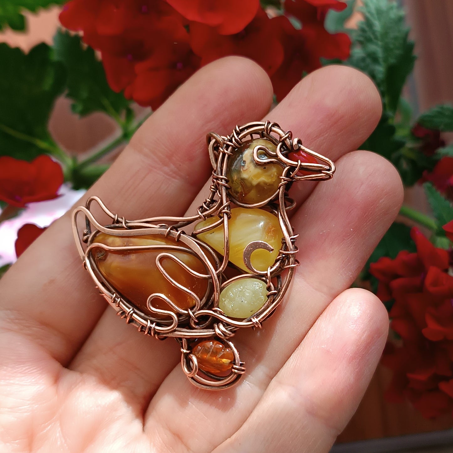 Duckling pendant