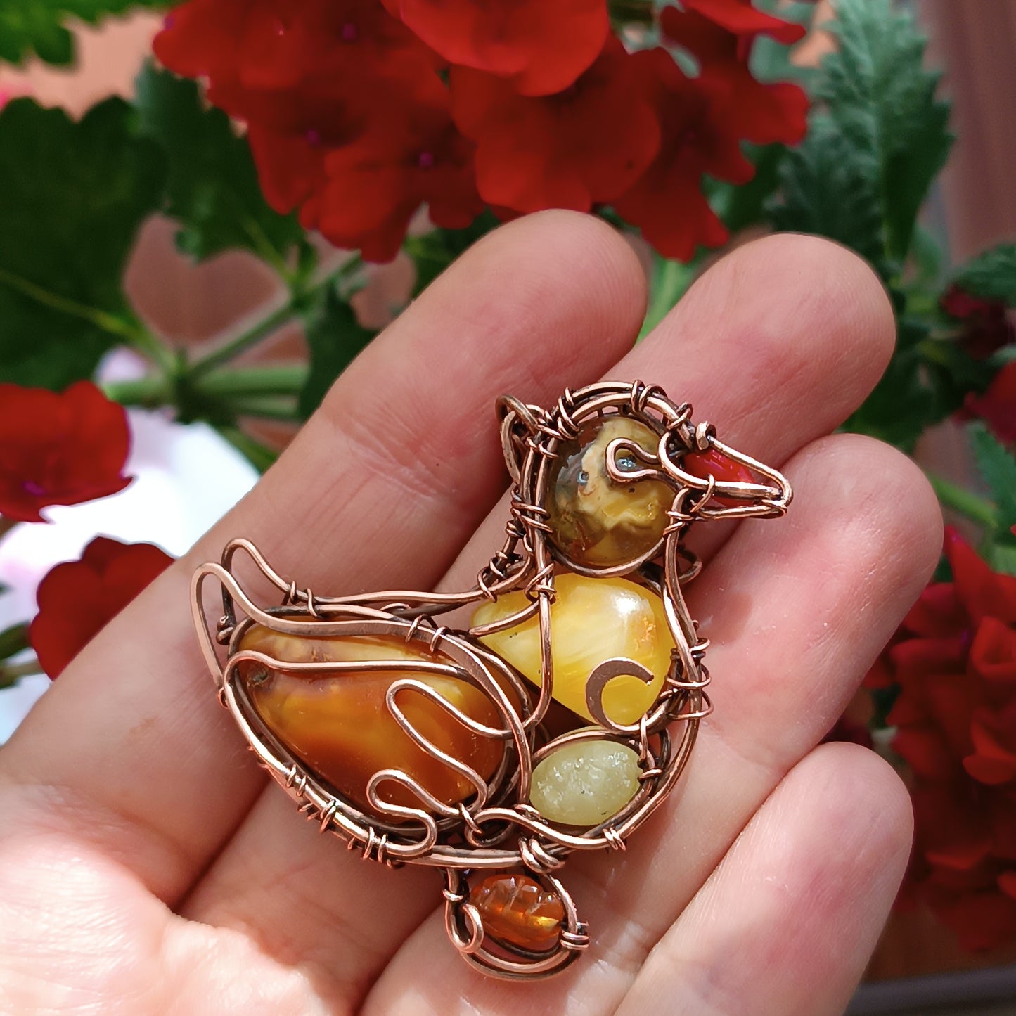 Duckling pendant