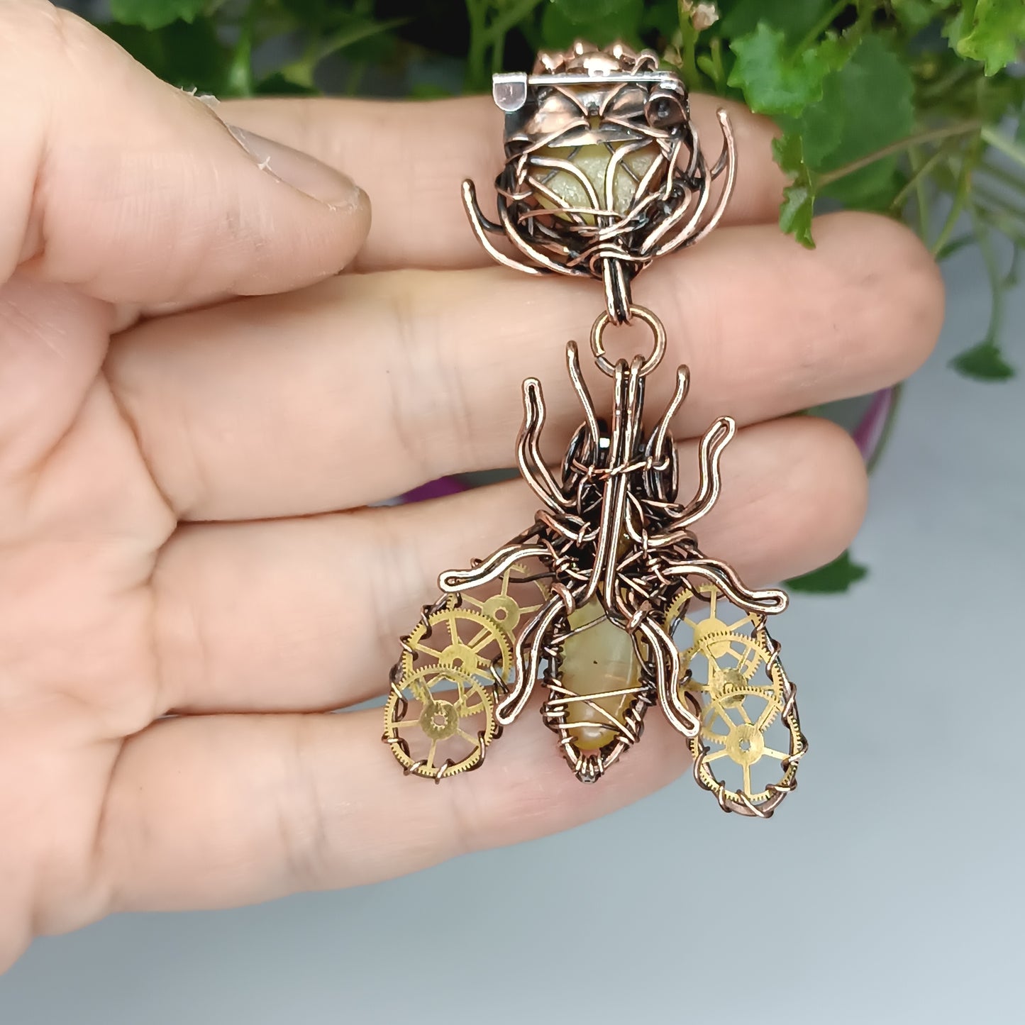 For Maria. Bee pin.