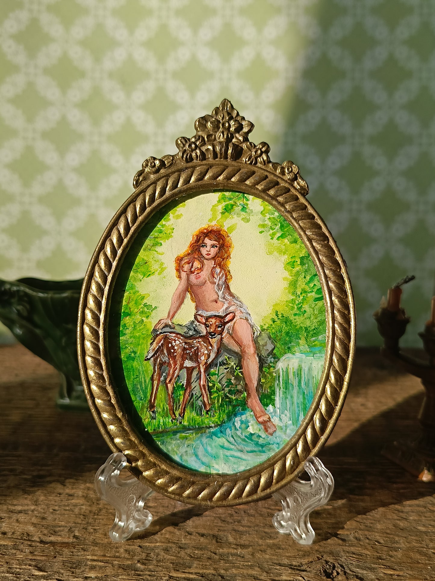 Original painting. Woodland harmony.