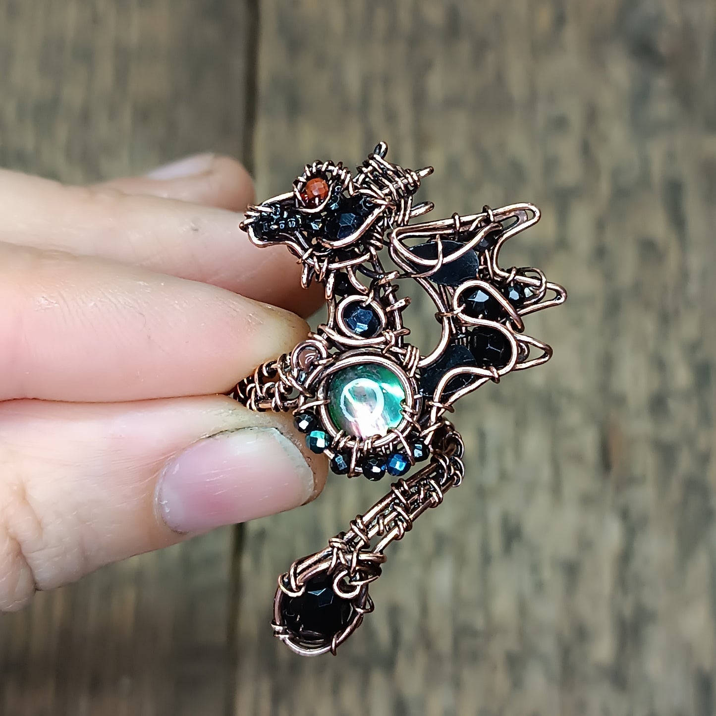 Dragon ring. Adjustable.