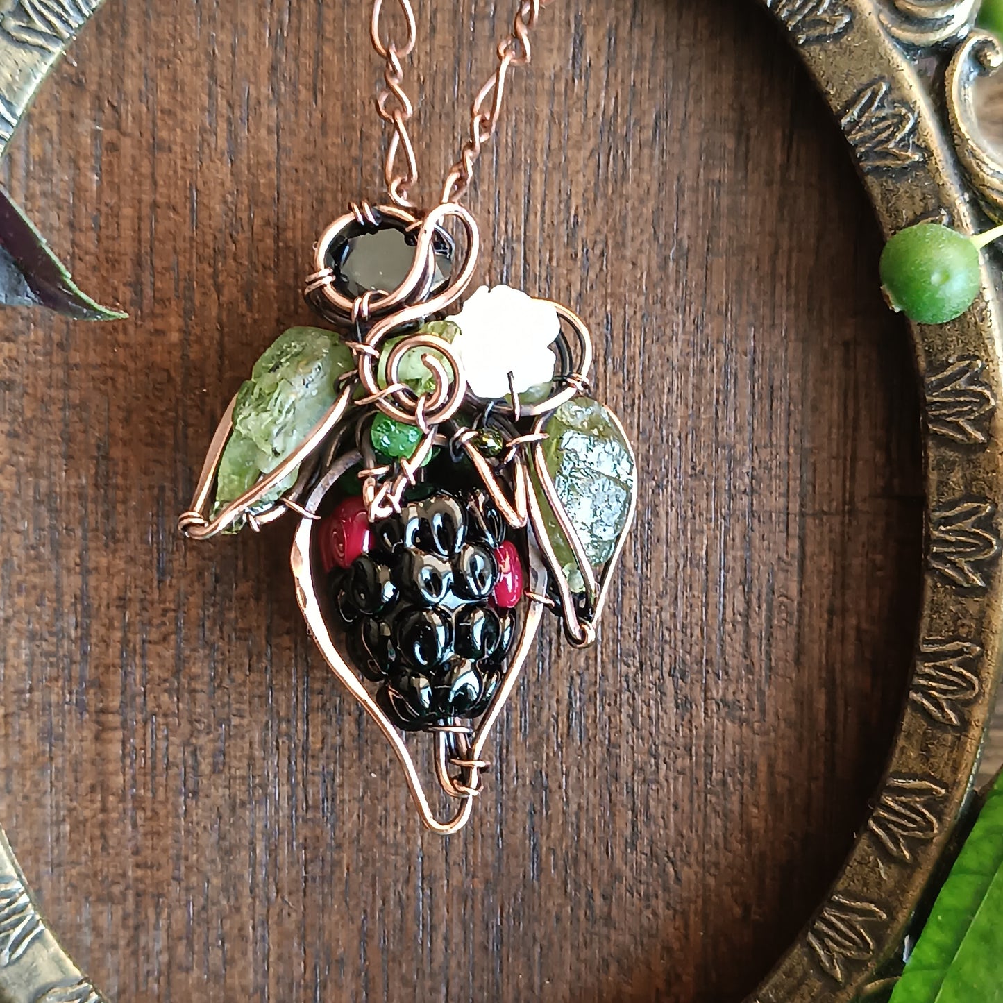 Custom Blackberry pendant