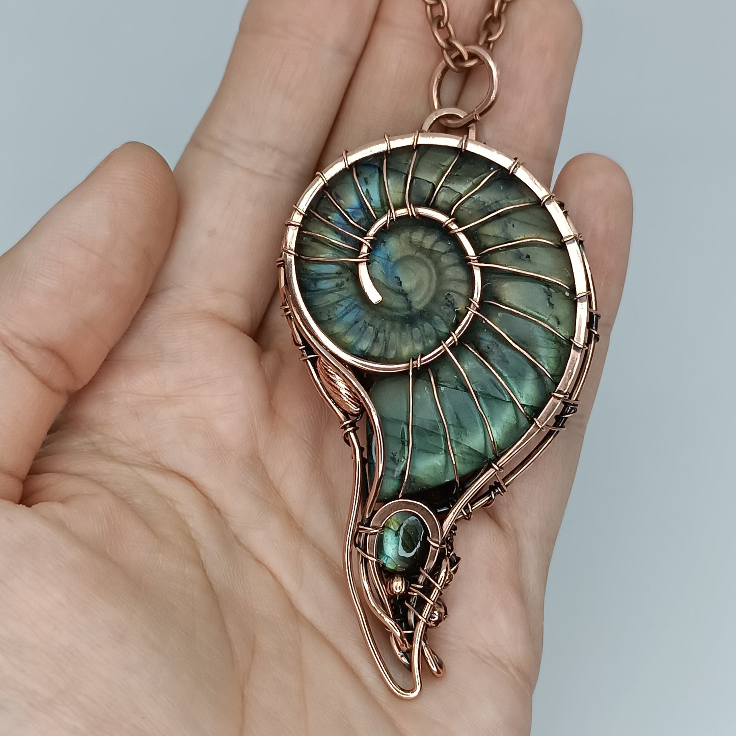 Mermaid shell necklace