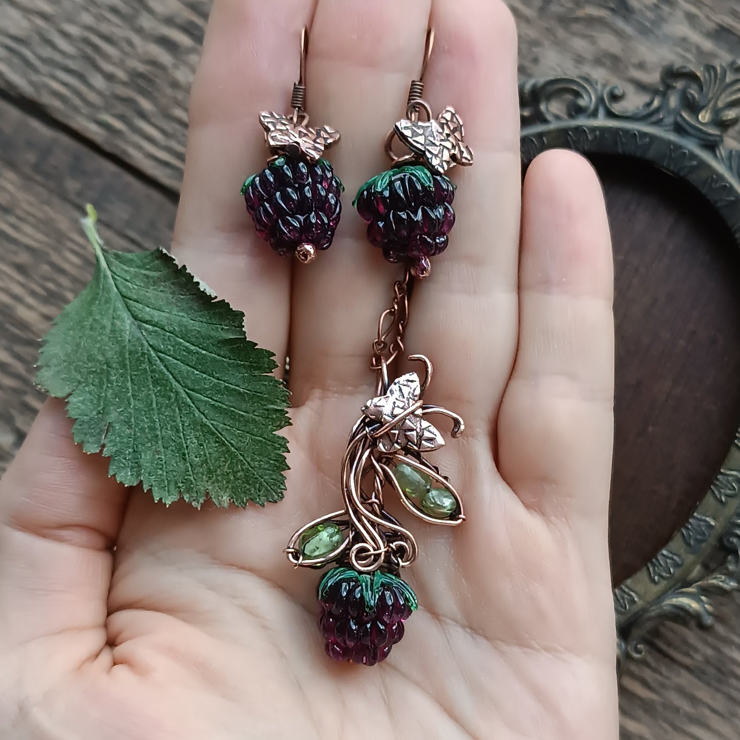 Magenta raspberry SET.