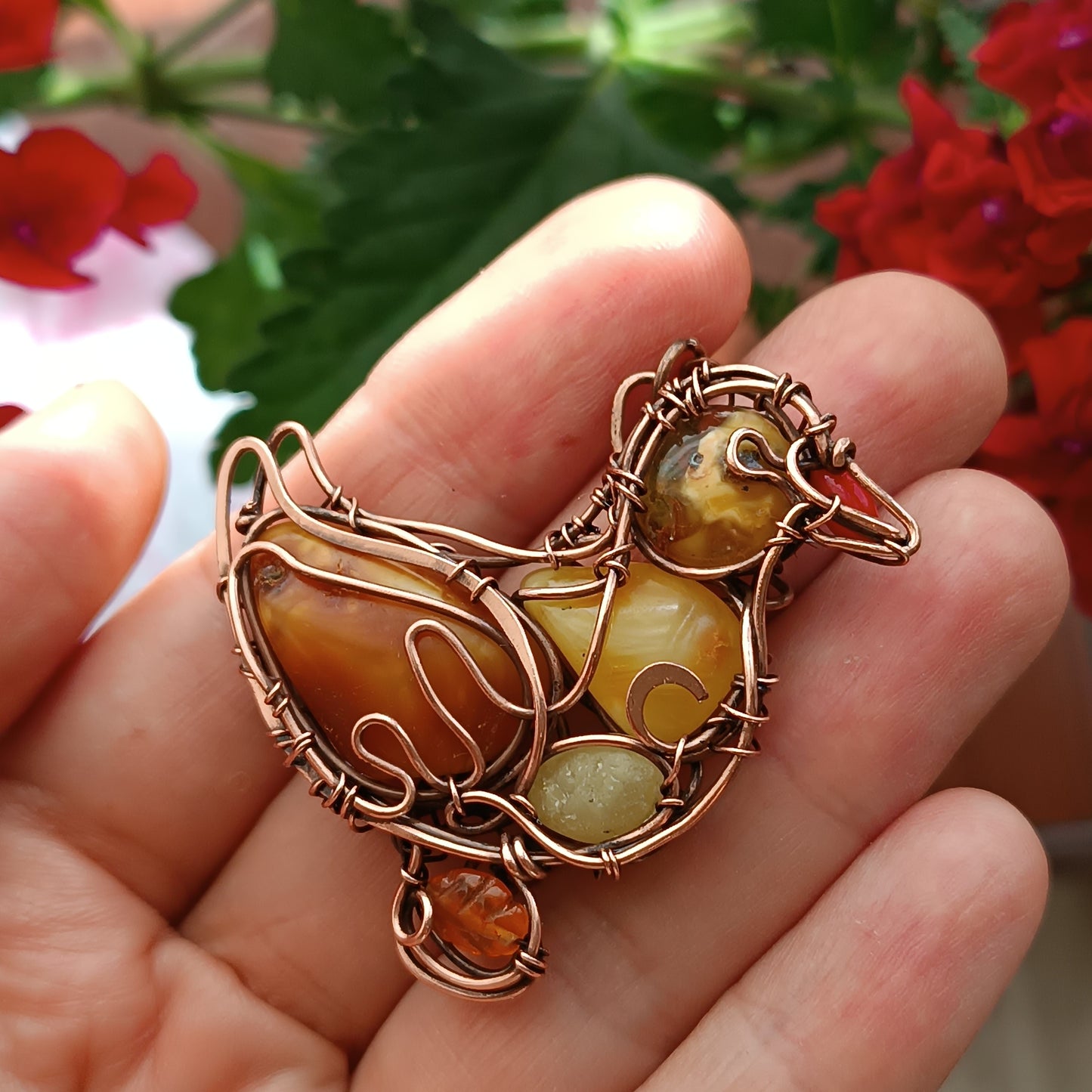 Duckling pendant