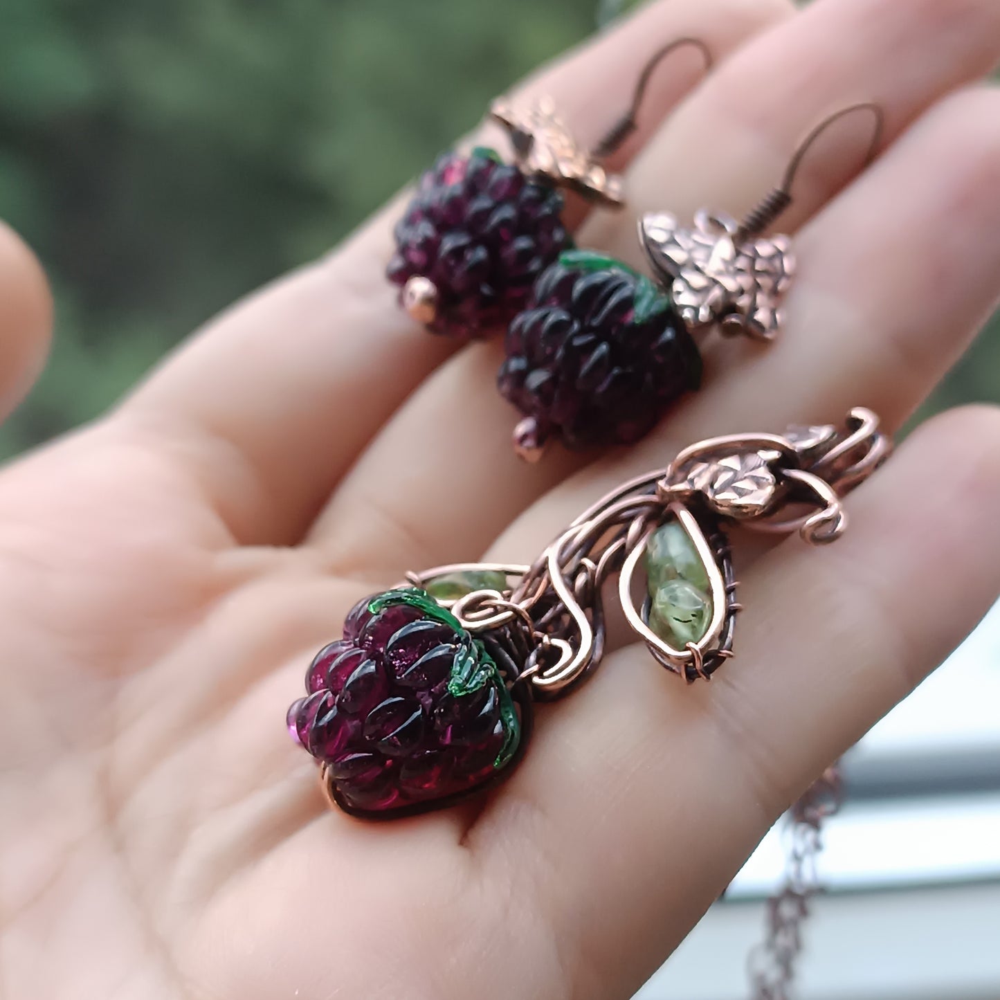 Magenta raspberry SET.