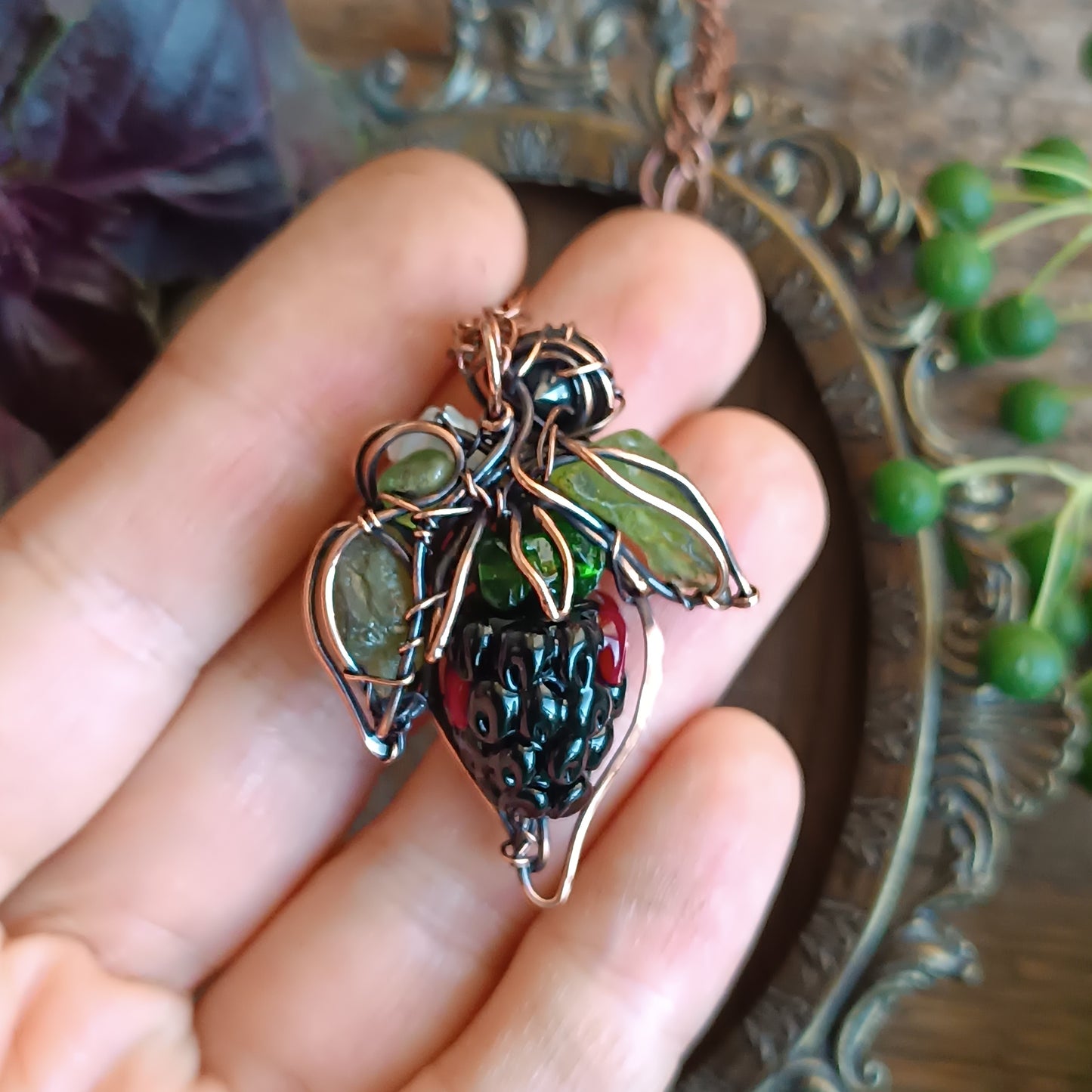 Custom Blackberry pendant