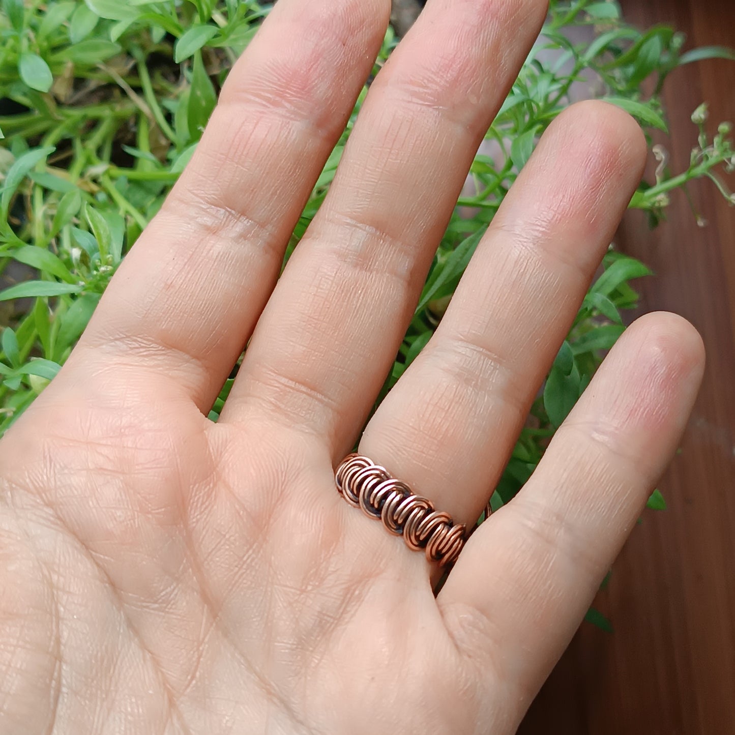 Green jade turtle ring. Size 5 US