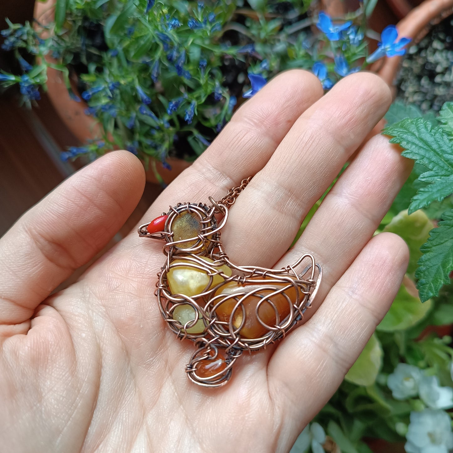 Duckling pendant