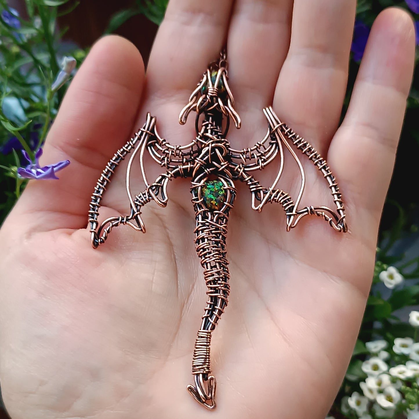 For Diane. Opal dragon