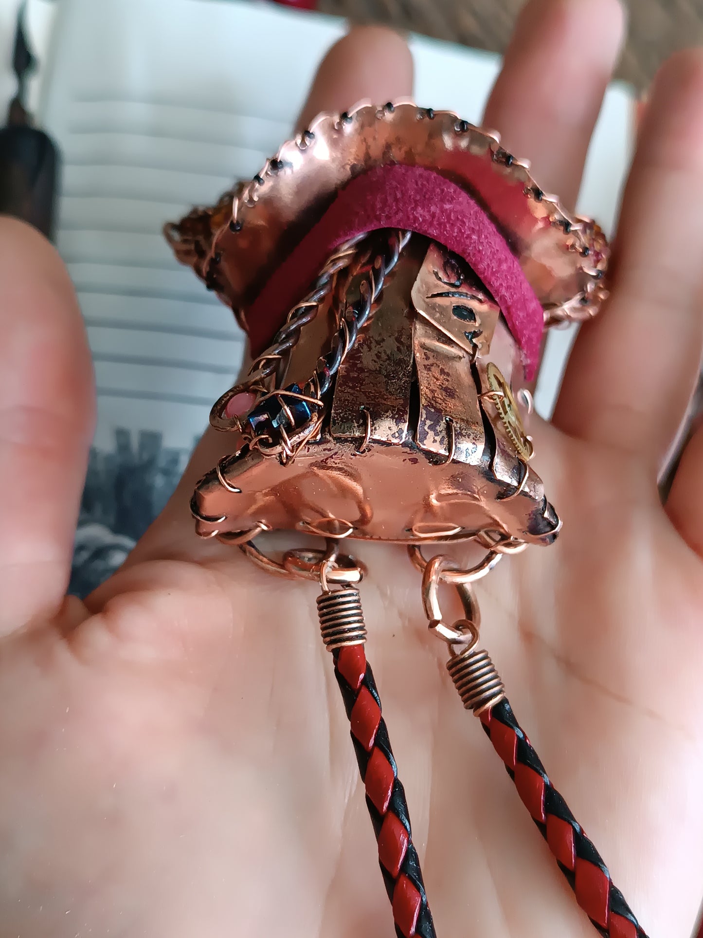 Hatter necklace.