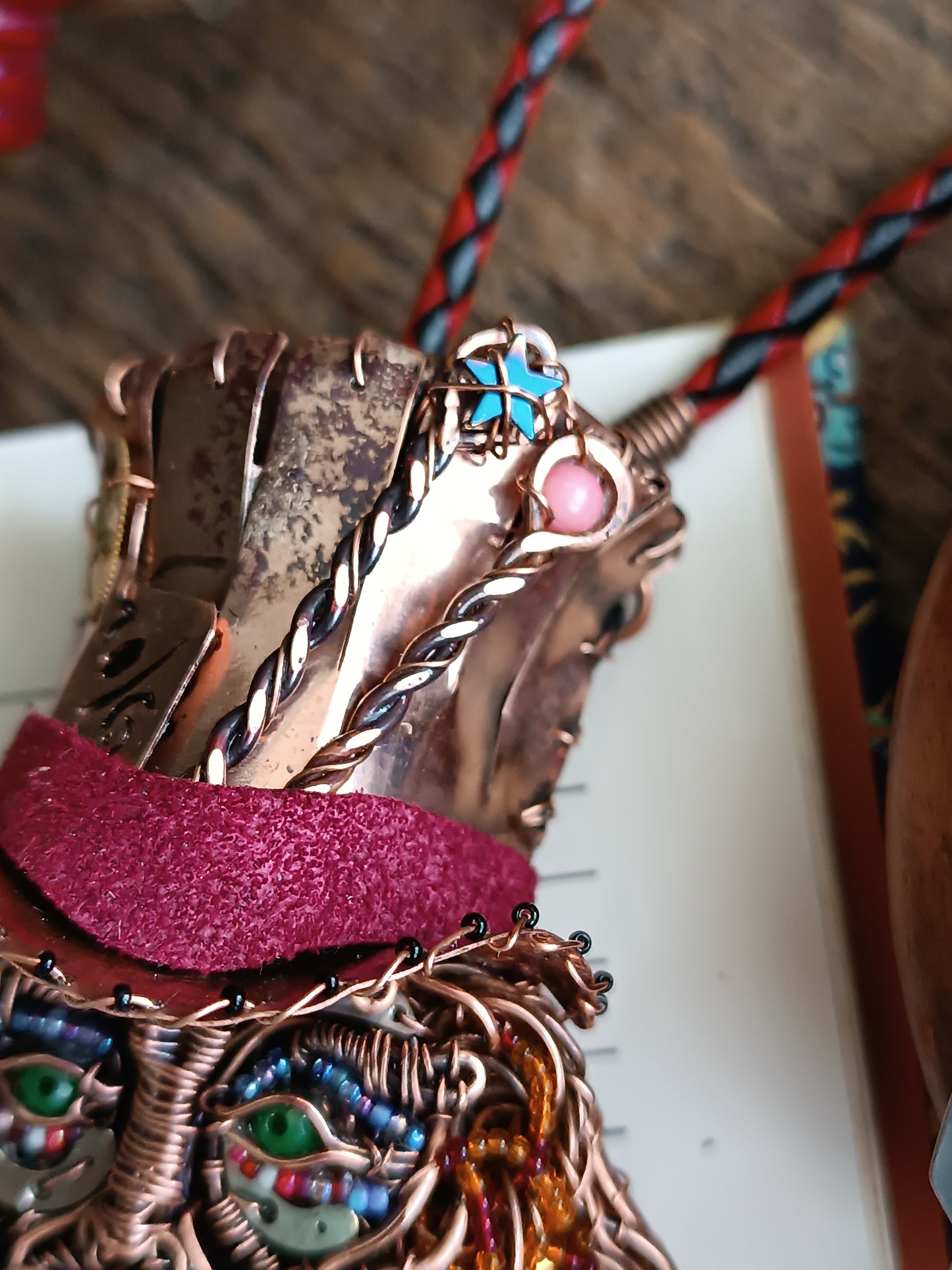 Hatter necklace.