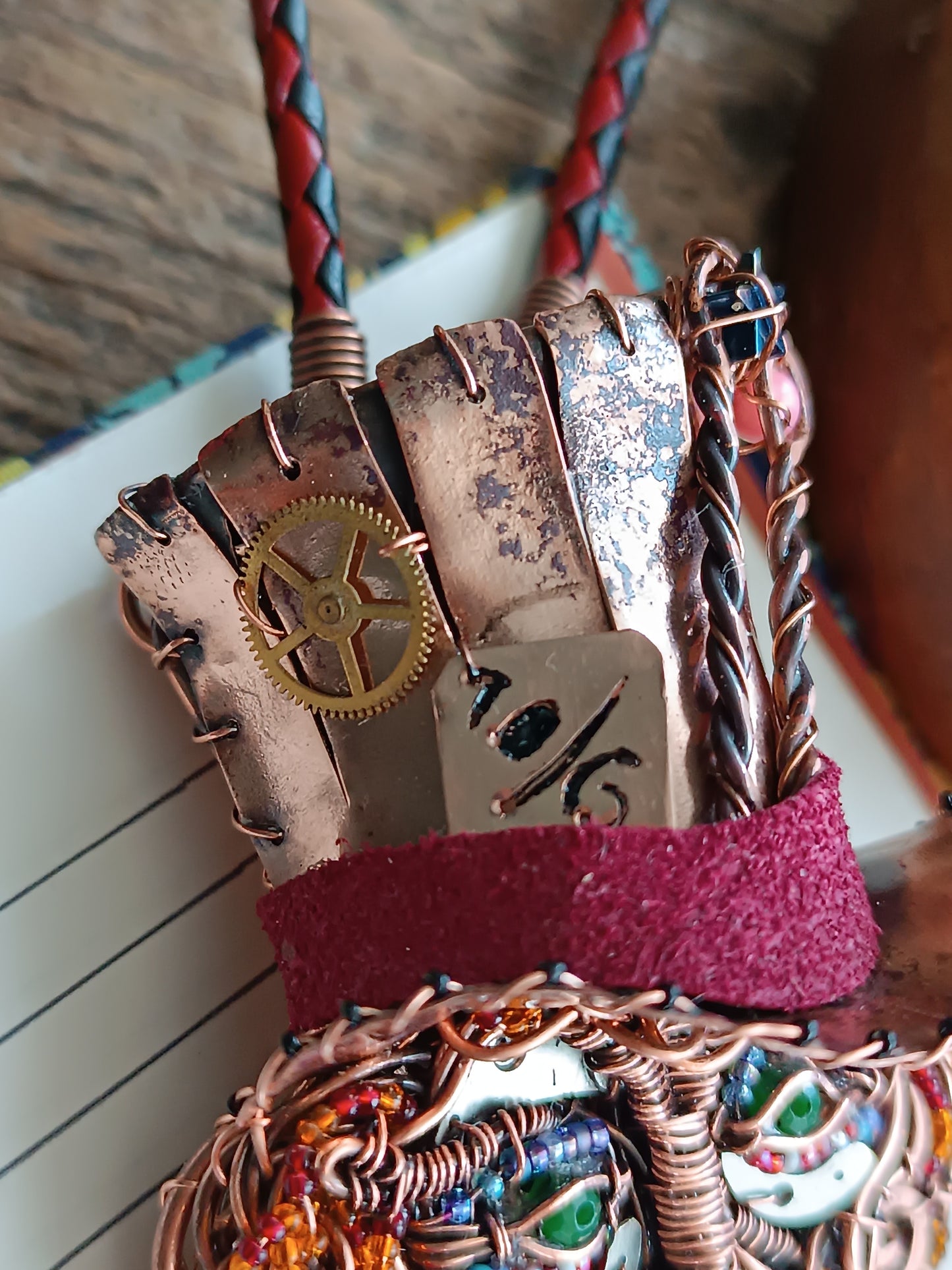 Hatter necklace.