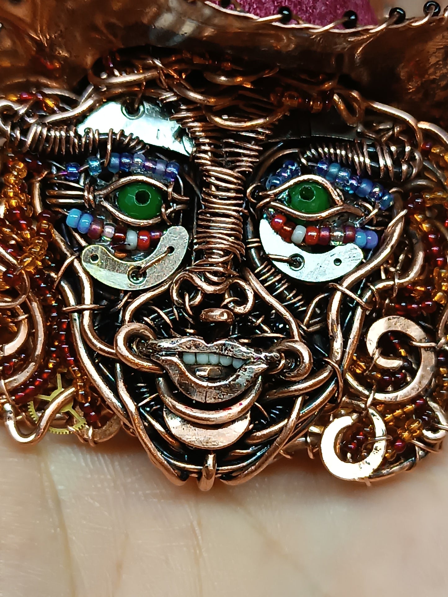 Hatter necklace.