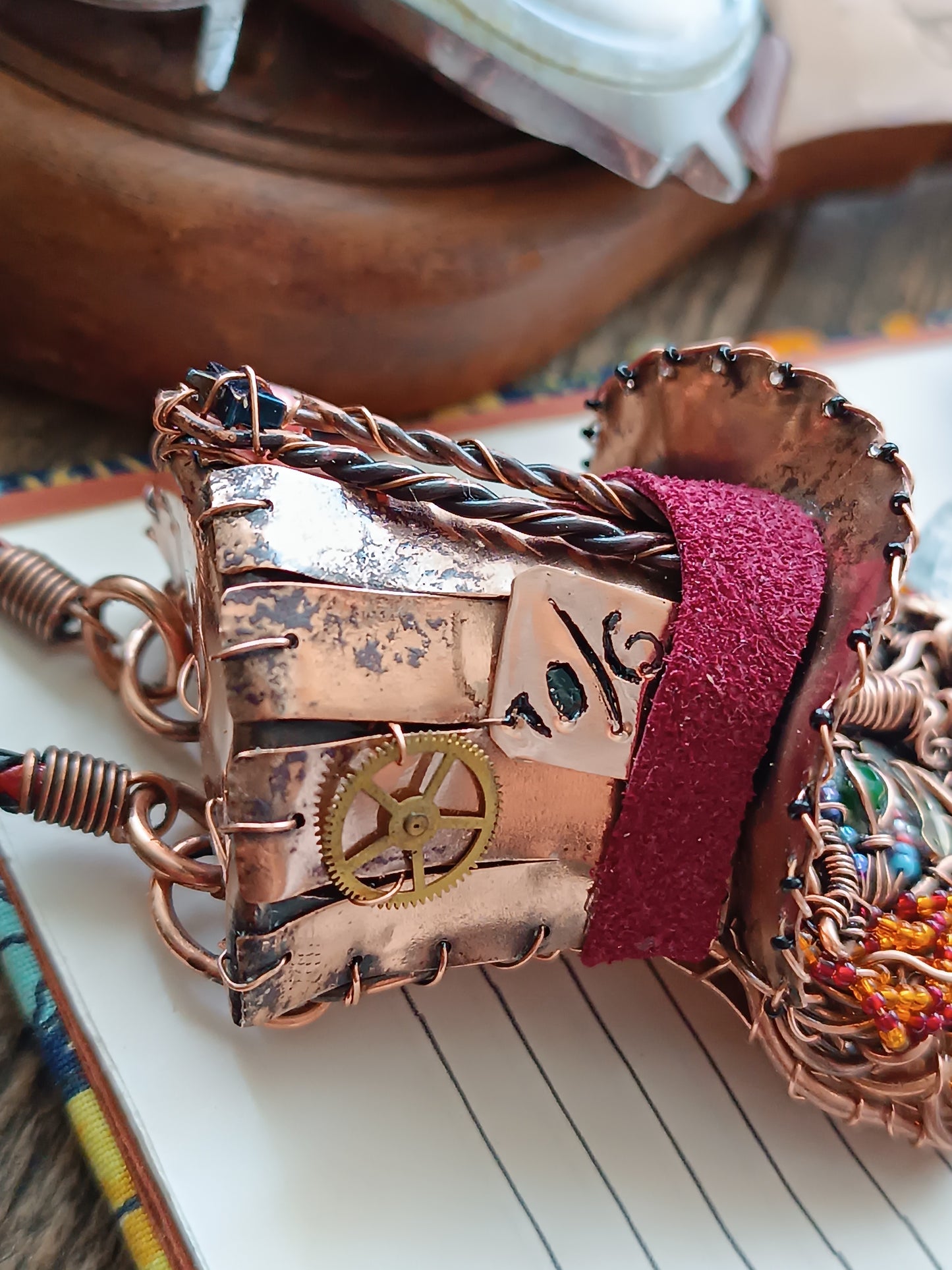 Hatter necklace.