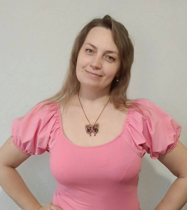 Love. Butterfly pendant