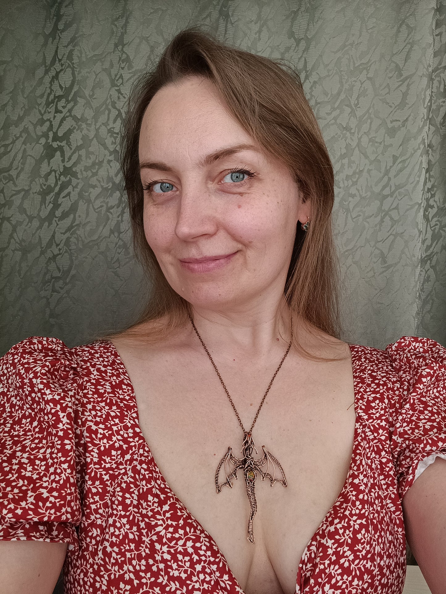 For Diane. Opal dragon