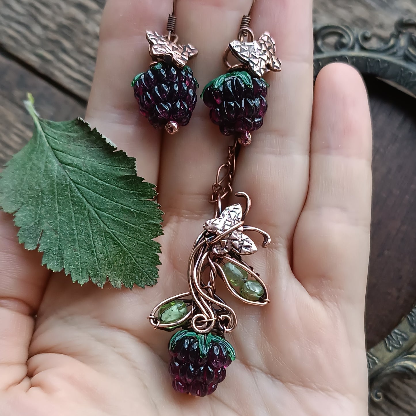 Magenta raspberry SET.