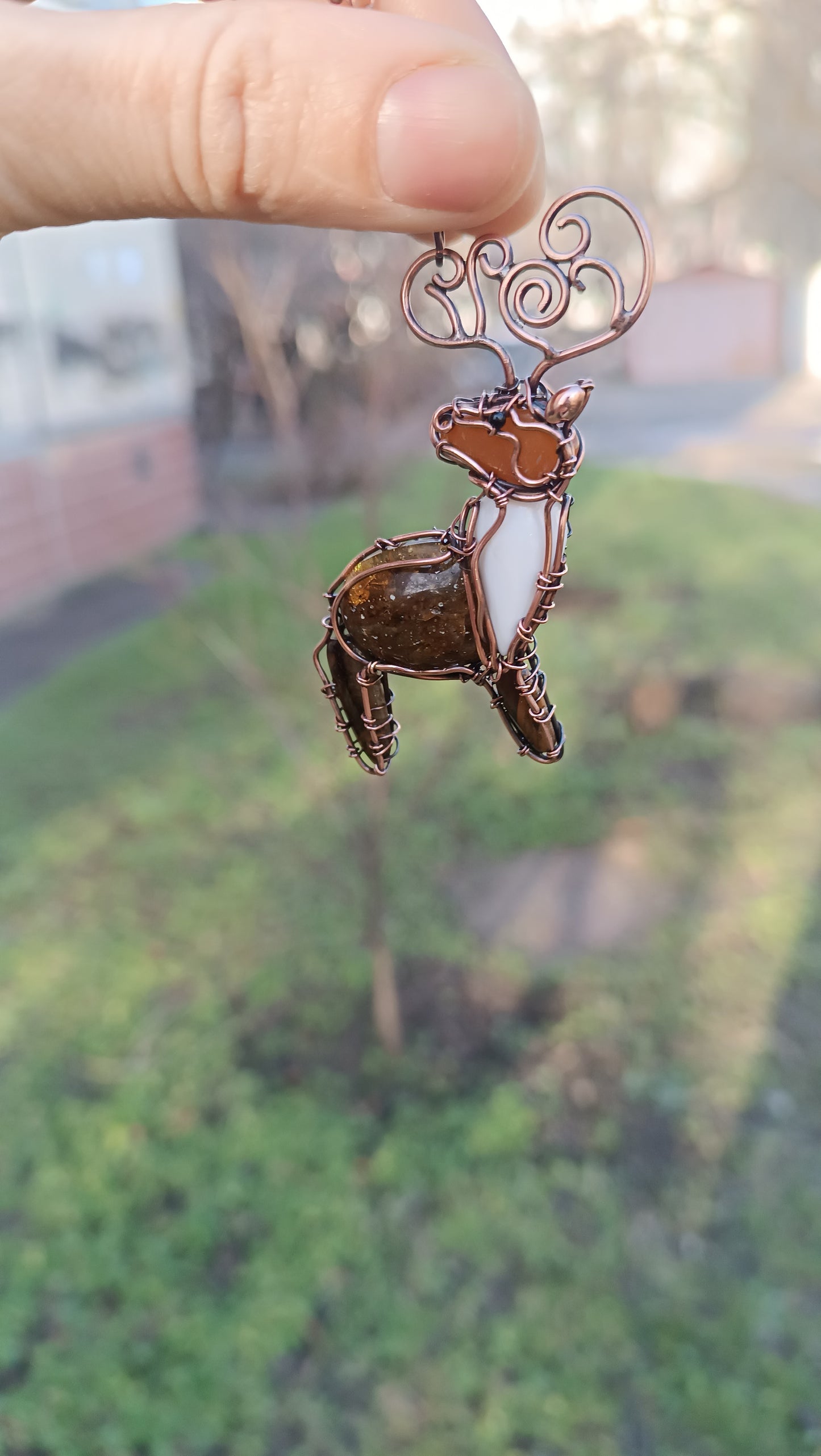 Deer pendant