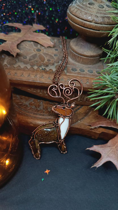 Deer pendant