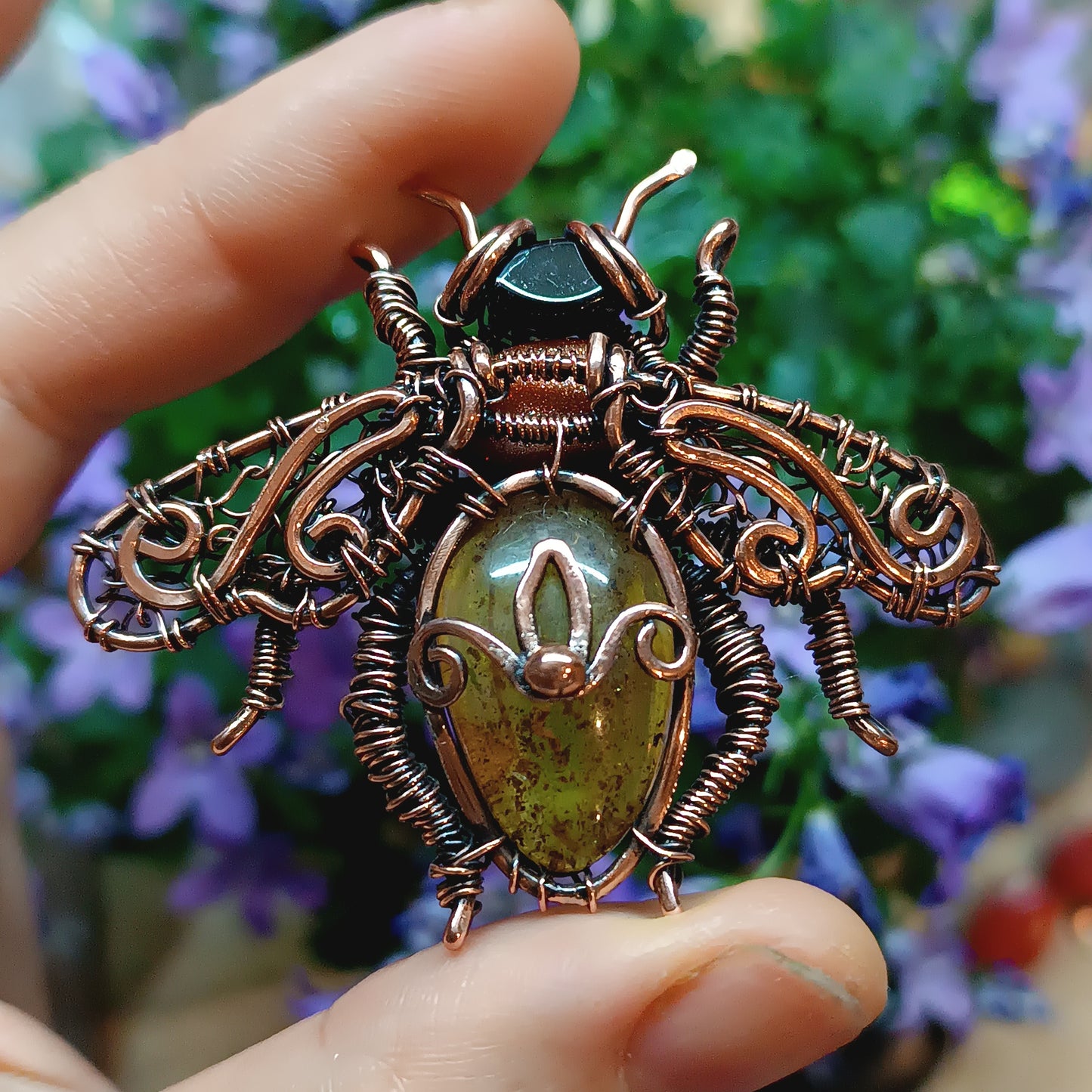 For  A.S. Bee necklace