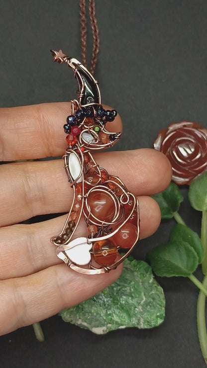 Foxy wizard charm