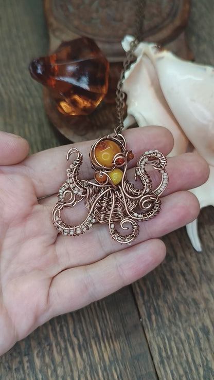 Octopus necklace 🐙