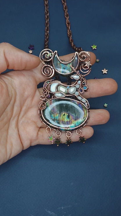 Celestial Unicorn necklace
